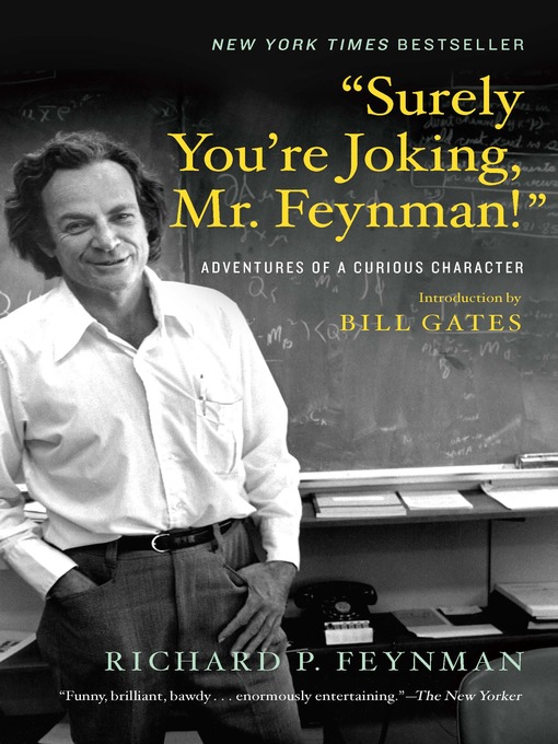 Title details for "Surely You're Joking, Mr. Feynman!" by Richard P. Feynman - Wait list